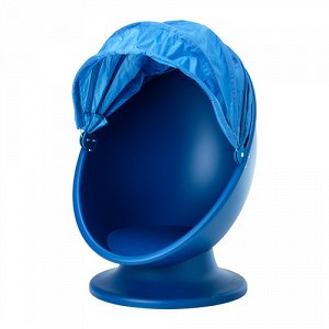 ИКЕА ПС ЛЁМСК Вращающееся кресло, синий, голубой