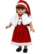 костюм новогодний для куклы