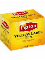 Чай Lipton &quot;Yellow Label&quot;  пакетированный 10 пак 1х60 шт Юнилевер, шт