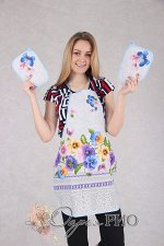Кухонный набор фартук и 2 прихваткиКТ213