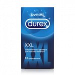 DUREX XXL (увеличенного размера) Презервативы №12