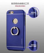 Чехол Motomo 5 с кольцом tpu + алюминий Xiaomi redmi