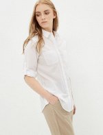Pocket Detailed Shirt White