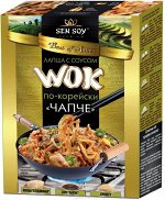 Сэнсой Премиум &quot;WOK по-корейски&quot;: лапша бобовая HARUSAME с соусом CHAPCHAE и кунжутом