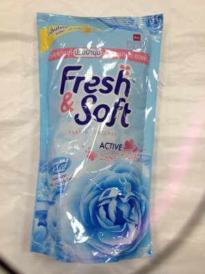 LION "Essence Fresh & Soft" Кондиционер для белья 3600мл "Blue Fresh" (Morning Kiss) /4шт/ Таиланд