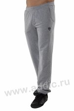 Брюки спорт. муж. 21M-RR-504 (светло-серый,меланж