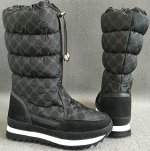 Сапоги женские  Черный KING BOOTS Германия