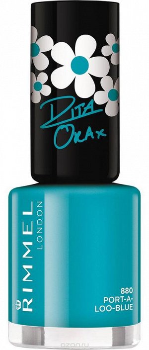 Rimmel Лак Для Ногтей 60 Seconds Super Shine Ж Товар Тон 880 - port-a-loo blue