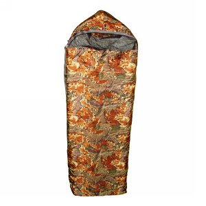 Спальный мешок 3-х слойный с капюшоном. с сеткой 250*75см