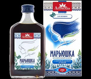 Бальзам "Марьюшка" с боровой маткой и чагой