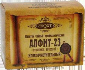 Фитосбор "Алфит-23" Кровоочистительный (дезинтоксикационный)