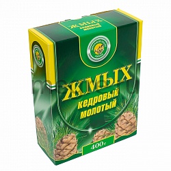 Жмых кедровый молотый 400 г.