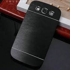 Чехол Motomo 1 пластик + алюминий Samsung Galaxy