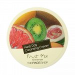 The Face Shop Очищающий крем Фруктовая смесь HERB DAY 365 CLEANSING CREAM - FRUITS MIX