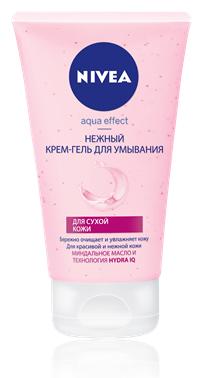 NIVEA Visage Нежный крем-гель д/умыв.д/сух.и чув.кожи"Красота и нежность"150 мл