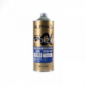 63002 ALPHA'S 10W40  SN  (бензин, синтетика)  1л (1/20) 709641