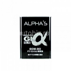 63016 ALPHA'S 80W90 GL-5 4л  (1/6) 796544