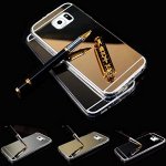 Чехол силиконовый зеркальный золото Meizu