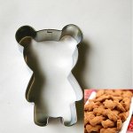 Форма металлическая для печенья Мишка