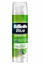 GILLETTE BLUE Гель для бритья Sensitive (для чувствительной кожи) 200мл