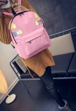 Рюкзак 27х35х10см розовый