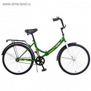 Велосипед 24" Altair City 24, 2017, цвет зеленый, размер 16"   2187611