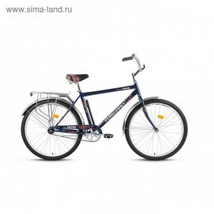 Велосипед 26" Forward Parma 1.0, 2017, цвет синий, размер 19"
