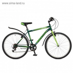 Велосипед 26" Stinger Defender, 2017, цвет зелёный, размер 18"