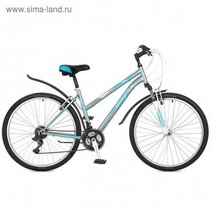 Велосипед 26" Stinger Latina, 2017, цвет аквамарин, размер 17"