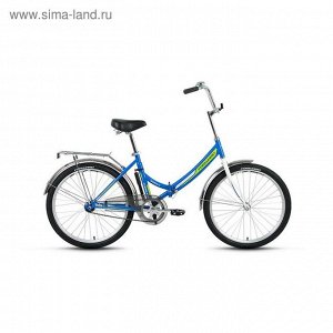 Велосипед 24" Forward Valencia 2.0, 2017, цвет синий, размер 16"
