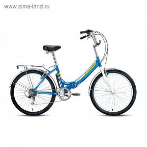 Велосипед 24" Forward Valencia 2.0 , 2016, цвет синий, размер 16"