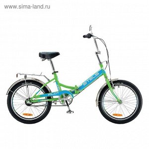 Велосипед 20" Stels Pilot-430, 2016, цвет зеленый/голубой, размер 15" 2247280