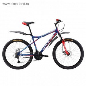 Велосипед 26" Black One Element D, 2017, цвет сине-красный, размер 16"   2099739
