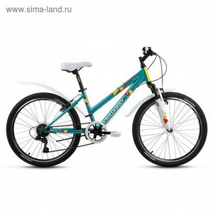 Велосипед 24" Forward Iris , 2017, цвет зеленый, размер 15" 2187624