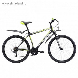 Велосипед 26" Black One Onix, 2017, цвет черно-зеленый, размер 16"   2099749