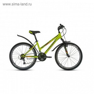 Велосипед 24" Forward Titan 2.0 low, 2016, цвет зеленый, размер 14"