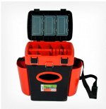 Ящик зимний &quot;FishBox&quot; (10л) оранжевый Helios