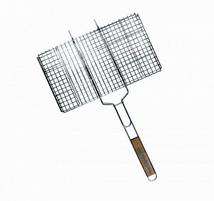 УГОЛЕК LIGHT Решетка-гриль ПЛОСКАЯ МАЛАЯ, 32 см*22 см*20 см