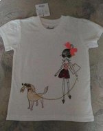 Футболка для девочки