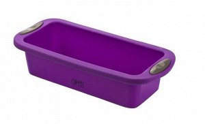 2834 GIPFEL Силиконовая форма для выпечки 28x12,5x6,5см фиолетовая Материал : FDA пищевой силикон