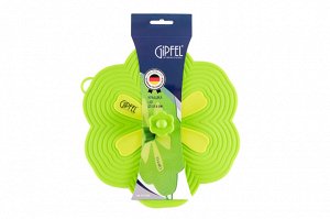 2628 GIPFEL Крышка силиконовая 27,5 см зеленая