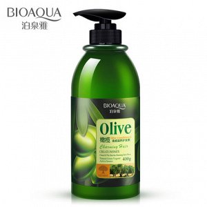 BIOAQUA Olive Кондиционер для волос с оливой, 400 мл