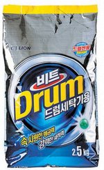 CJ Lion Стиральный порошок &quot;Beat Drum&quot; для автоматической стирки, мягкая упаковка, 2,5 кг.