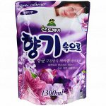 Кондиционер для белья Sandokkaebi Soft Aroma Лаванда, запасной блок, 1300 мл