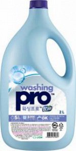 CJ Lion Средство для мытья посуды Washing Pro, флакон, 2000 мл