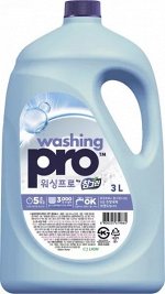 LION Средство для мытья посуды Washing Pro, флакон, 3000 мл