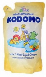 KODOMO Средство для мытья детских бутылок и сосок, мягкая упаковка, 700 мл