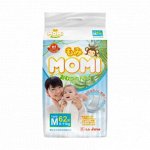 MOMI подгузники   M ( 6-11 кг), 62 шт