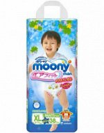 MOONYMAN трусики д/мальчиков  XL (12-17 кг) 38 шт