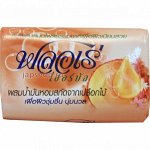 LION &quot;Flore Herbal Bar Soap&quot; Мыло туалетное &quot;Масло сандалового дерева&quot;, 80гр..